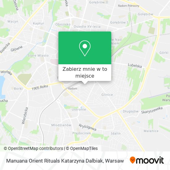 Mapa Manuana Orient Rituals Katarzyna Dalbiak