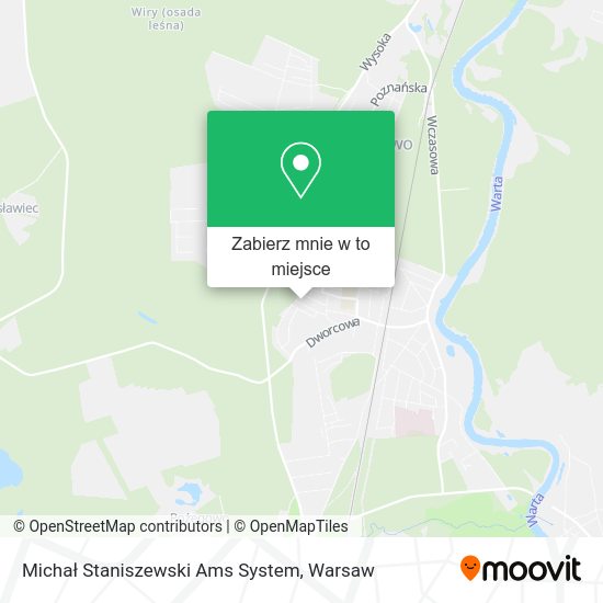 Mapa Michał Staniszewski Ams System