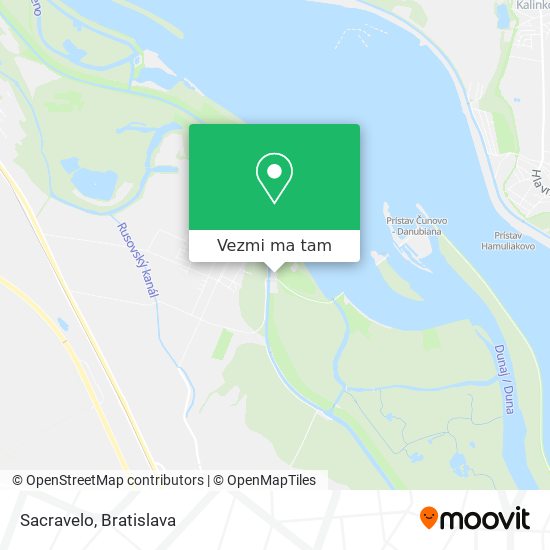 Sacravelo mapa