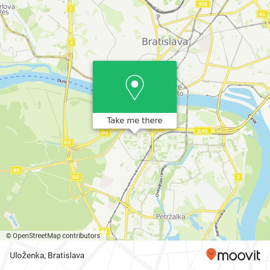Uloženka mapa
