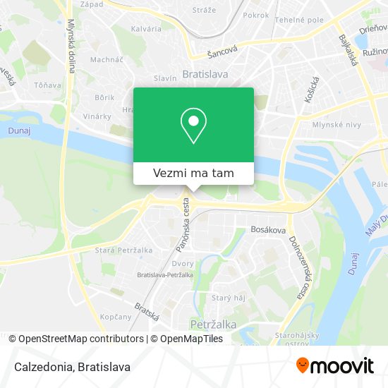 Calzedonia mapa