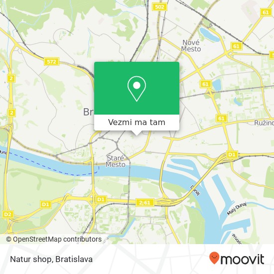 Natur shop mapa