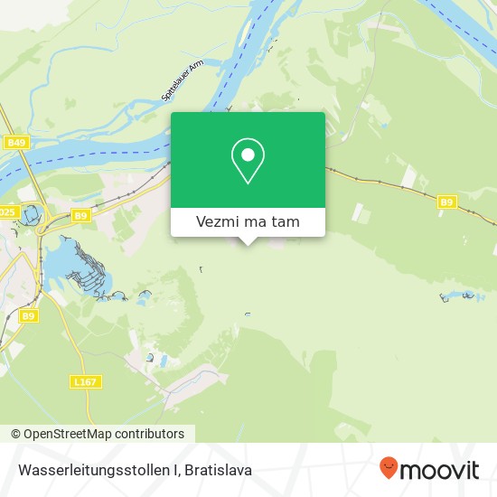 Wasserleitungsstollen I mapa