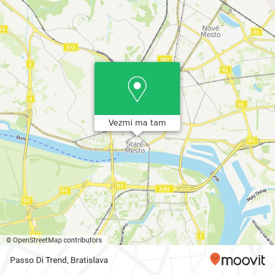 Passo Di Trend mapa