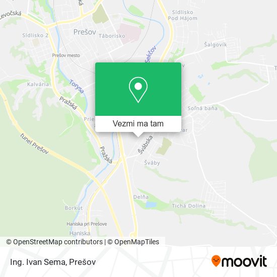 Ing. Ivan Sema mapa