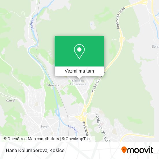 Hana Kolumberova mapa