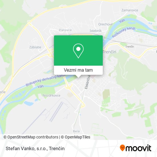 Stefan Vanko, s.r.o. mapa