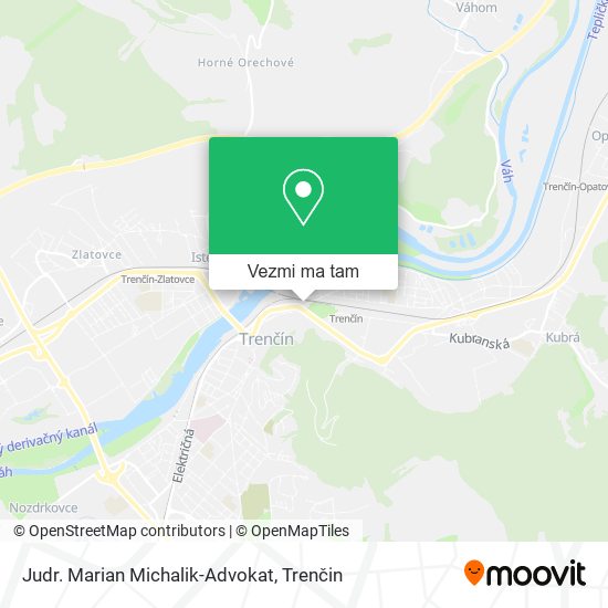 Judr. Marian Michalik-Advokat mapa