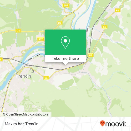 Maxim bar mapa