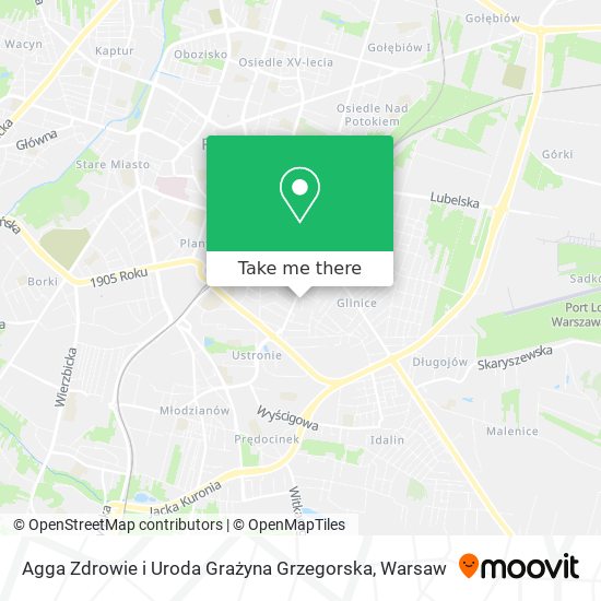 Agga Zdrowie i Uroda Grażyna Grzegorska map