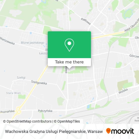 Wachowska Grażyna Usługi Pielęgniarskie map