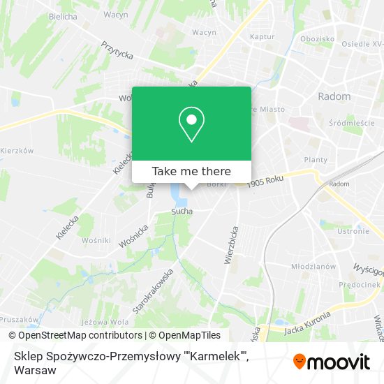 Sklep Spożywczo-Przemysłowy ""Karmelek"" map