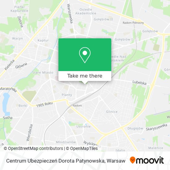 Centrum Ubezpieczeń Dorota Patynowska map