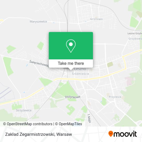 Карта Zakład Zegarmistrzowski