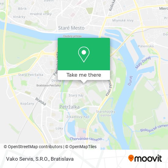 Vako Servis, S.R.O. map