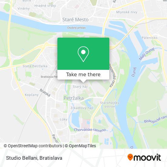 Studio Bellani map