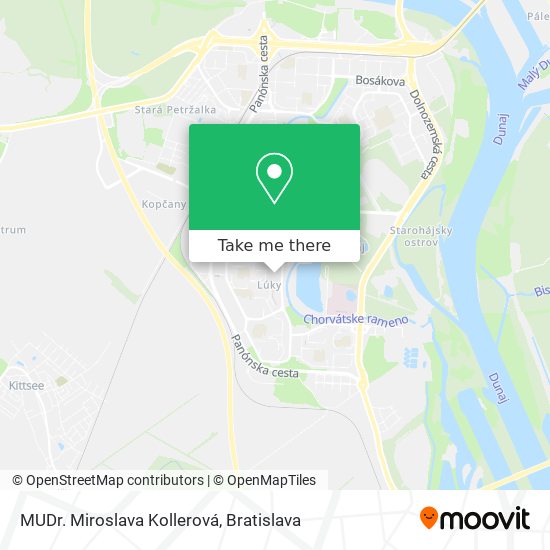MUDr. Miroslava Kollerová map
