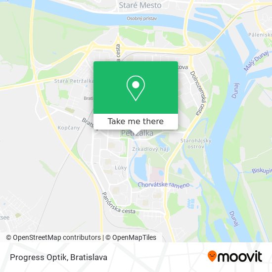 Progress Optik map