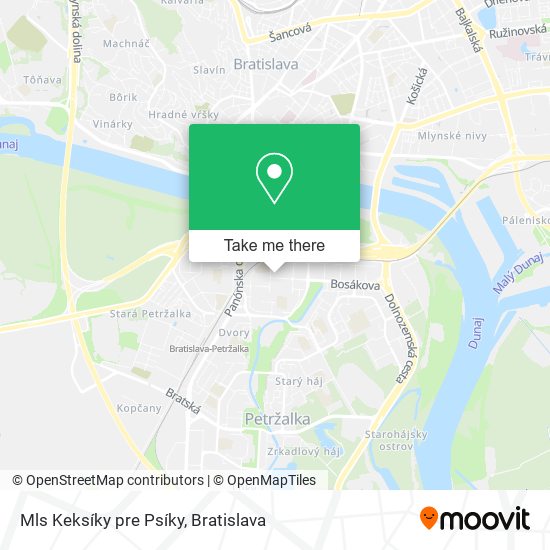 Mls Keksíky pre Psíky map
