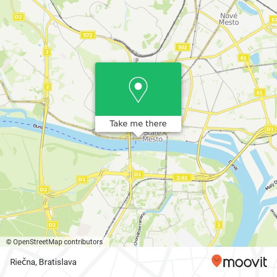 Riečna map