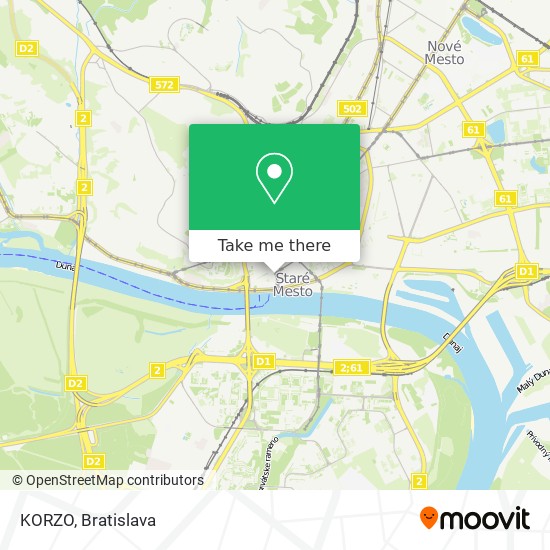 KORZO map