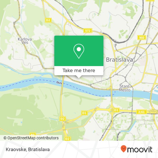 Kraovske map