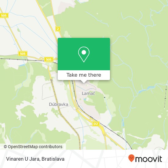 Vinaren U Jara map