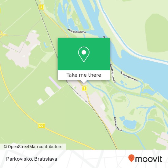 Parkovisko map