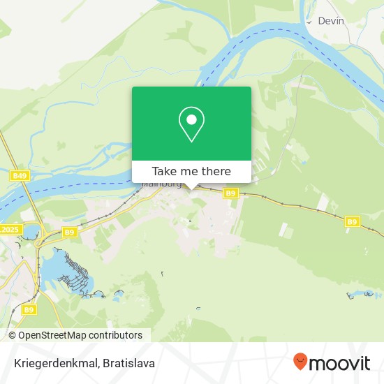 Kriegerdenkmal map