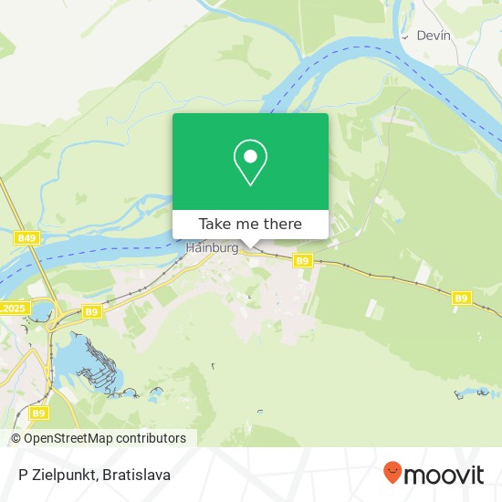 P Zielpunkt map