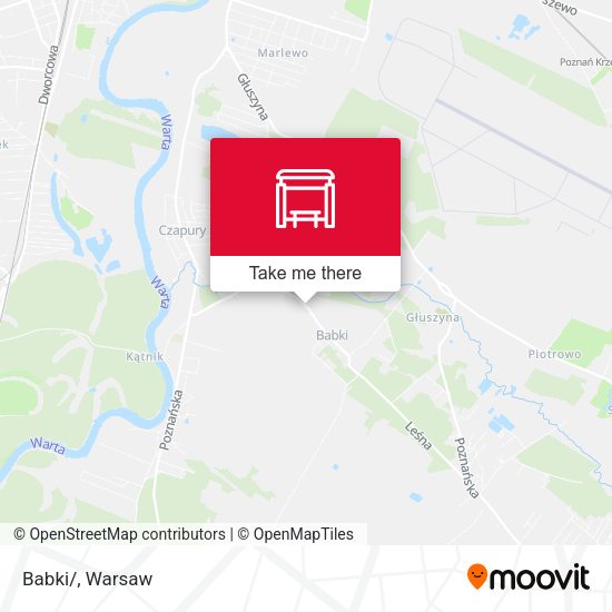 Babki/ map